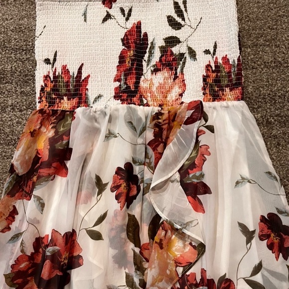 Venus Strapless floral summer maxi dress, medium. NWOT never worn! - Picture 7 of 9